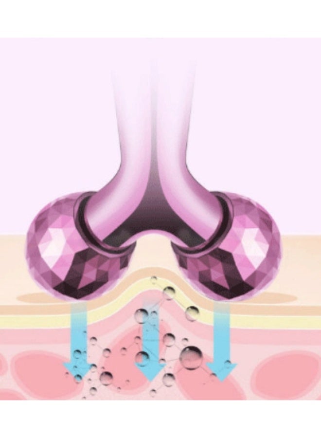purple，3D Stereo Roller Beauty Device - Manual Shaping Series, Scientific Mechanics for Contour Lifting & Home SPA - Image 3