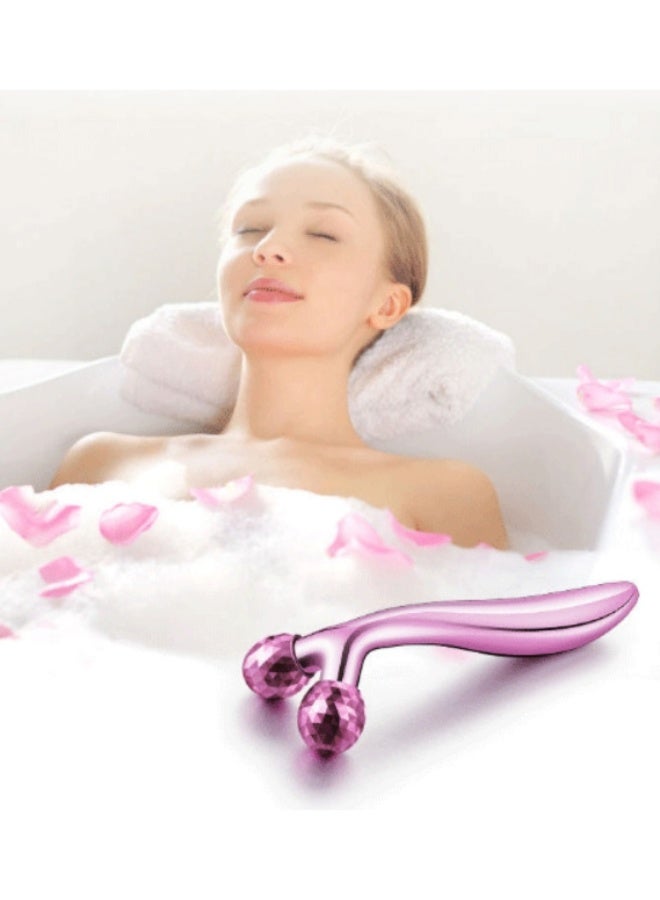 purple，3D Stereo Roller Beauty Device - Manual Shaping Series, Scientific Mechanics for Contour Lifting & Home SPA - Image 2