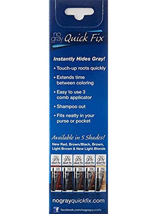 No Gray Quick Fix Instant Touch-Up for Gray Roots (Set of 1, Red) - Image 2