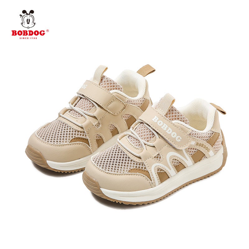 Babu Bean Boys Sandals Summer Children'S Single Mesh Breathable Toddler Shoes Women'S Soft Sole Functional Mesh Shoes - Image 1