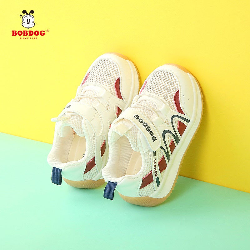 Babu Bean Boys Sandals Summer Children'S Single Mesh Breathable Toddler Shoes Women'S Soft Sole Functional Mesh Shoes - Image 4
