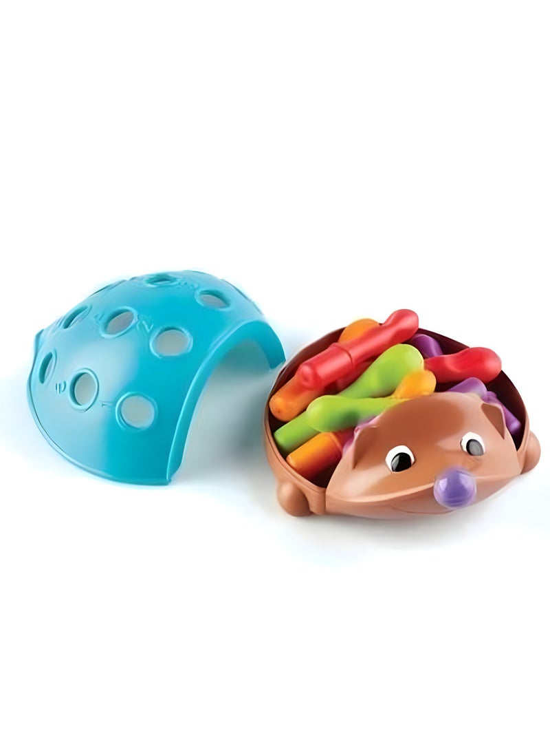MAGIC VAULT Spike The Fine Motor Hedgehog - 14 Pieces |  Toddler Learning Toys | Color and Mathematical Cognition Toys | Educational Toys for Toddlers | Montessori Toys - Image 3