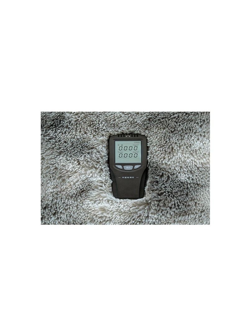 Modern Wool Fluffy Floor Mat Carpet with Anti slip High Pile Bottom with Upgraded Foam (Size 120×160CM), Rectangle