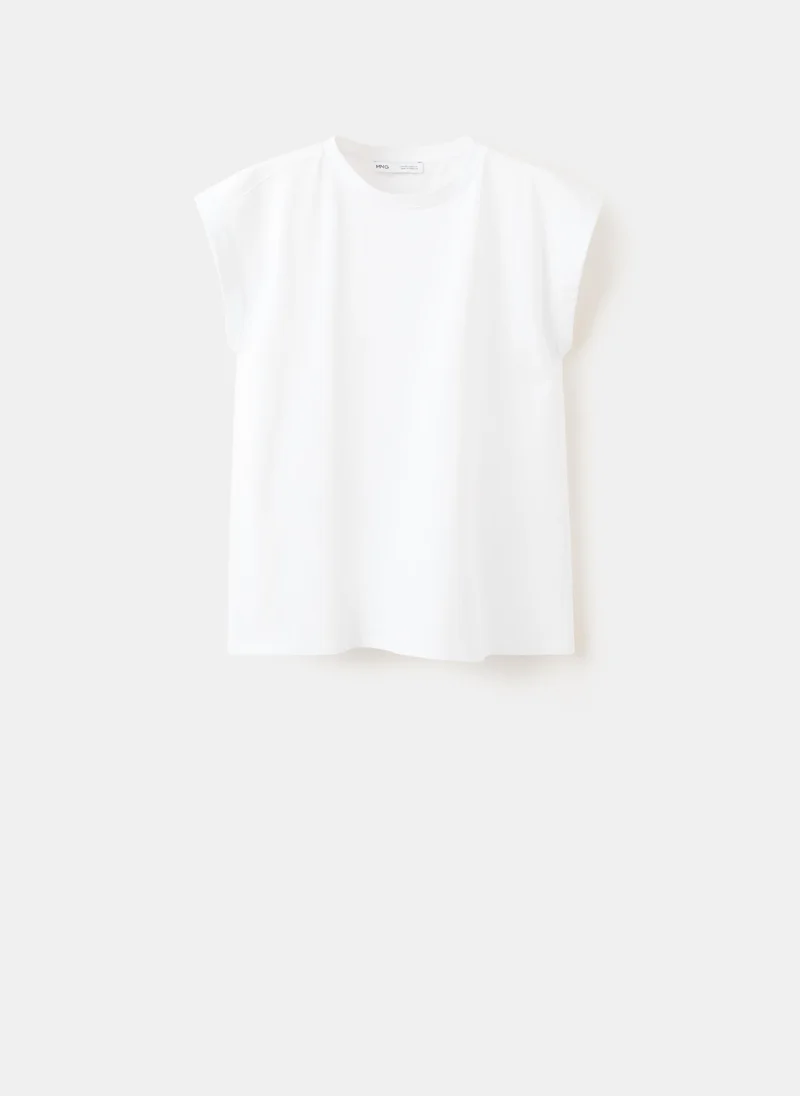 Mango 01-BLANCO T-Shirt Viri for Women | Best Price UAE