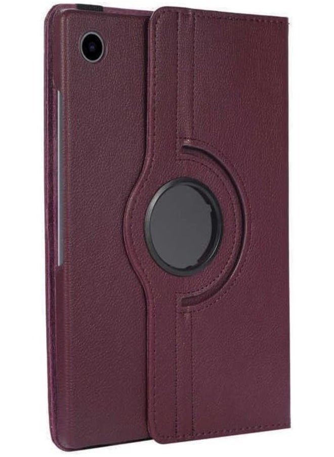 Raxoom Galaxy Tab A9 Case - 360Â° Rotatable Tablet Cover for Samsung Galaxy Tab A9 8.7 Inch (2023, SM-X200/SM-X205/SM-X207) - PU Leather Protective Cover with Auto Wake/Sleep - Purple  - Image 2