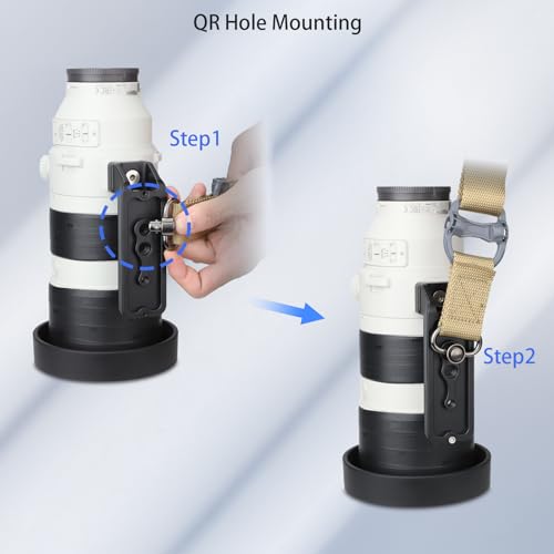 Leftfoto Replacement Lens Foot Tripod Mount Ring Base for Sony FE 200-600 mm f/5.6-6.3 G OSS Lens - Arca Swiss Style. - Image 5
