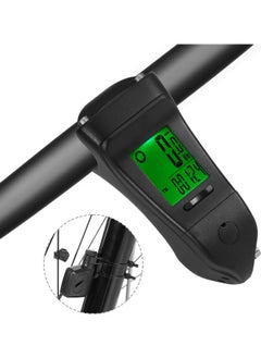 NIBEMINENT Wireless Bike Computer Mountain Speedometer Odometer IPX6 Waterproof Cycling Measurable Temperature Stopwatch 15.5*6.5*6.5cm  - Image 1