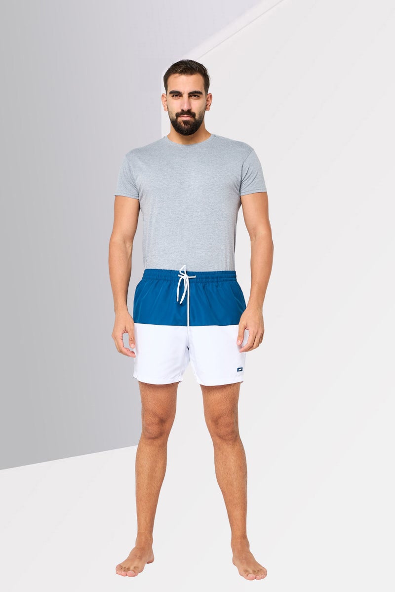 DKNY Men Brand Logo Board Shorts, Multicolor - Image 2