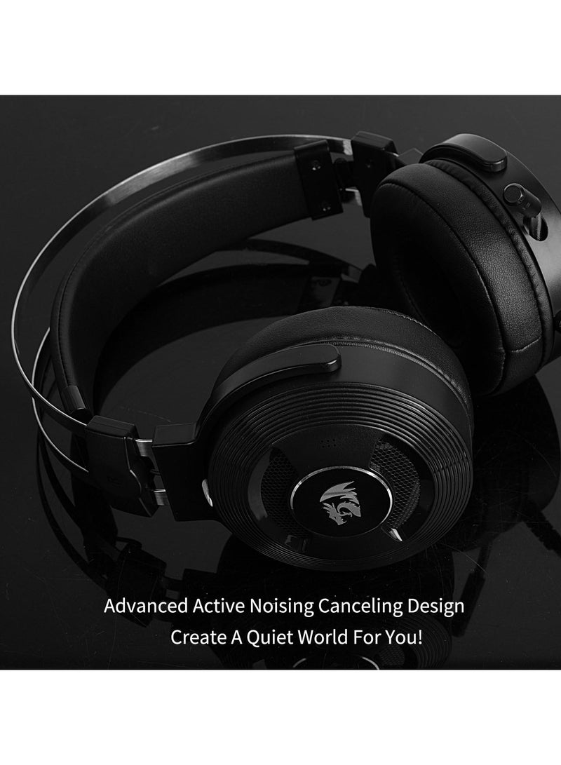 Redragon H991 TRITON 7.1 Surround Sound Active Noise Canceling Gaming Headset - Image 5