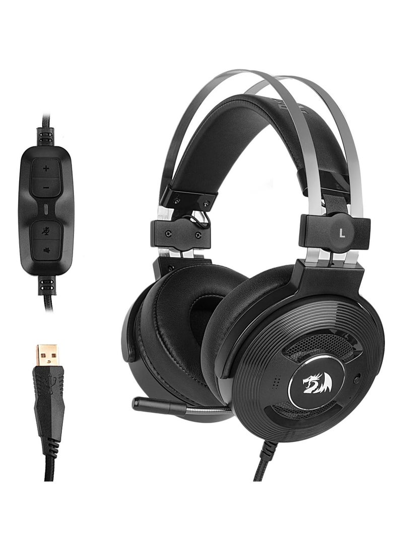 Redragon H991 TRITON 7.1 Surround Sound Active Noise Canceling Gaming Headset - Image 3