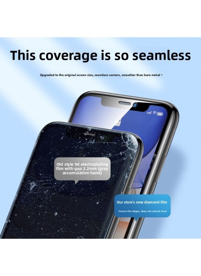 Generic - Applicable For AppleTempered Film Full Screen Anti-peep Film/Anti-drop Explosion-proof-Color:Black BorderLarge Anti-peep Window [pack Of 2] Protects Privacy And Is Upgraded Without White Edges-Size:For Iphone 16 Pro Max - Image 1
