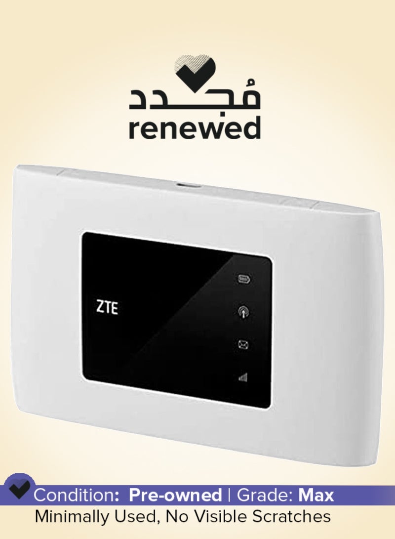 ZTE Renewed - LTE Global Mobile Wi-Fi Router white - Image 1