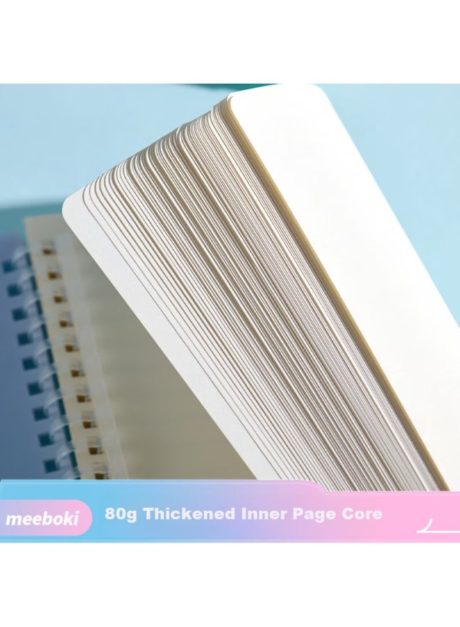 M&g Stationery B5 Notebook Meeboki High-quality Double-speed Smooth Spiral Notebook Student Journal Dongfang Lingyun Four Colors Randomly Selected 1 Book Xb5656h Exam Essential - Image 4