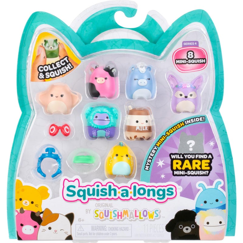Squish-a-longs Mini-Squish 8-Pack (Wave 4  Style 1) - Image 1