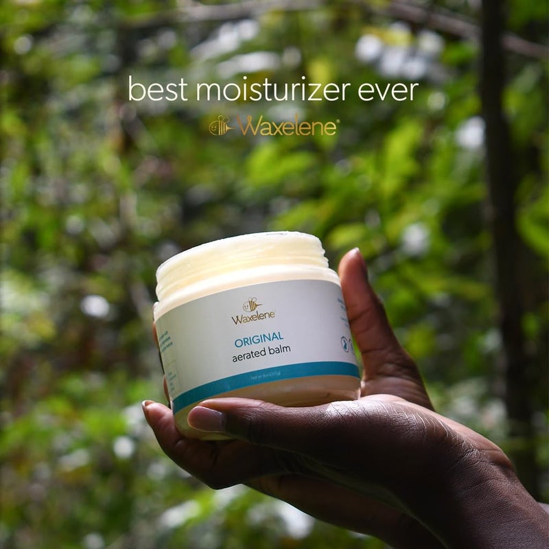 Waxelene Original Aerated Balm Large Jar, Organic Multipurpose Ointment the Petroleum Jelly Alternative Eczema Dry Sensitive Skin Face Moisturizer - Image 5