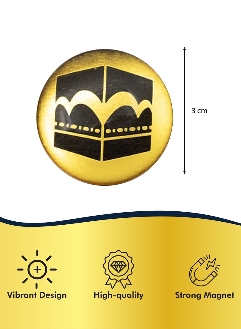 Midas Gold KSA Glass Magnets Set | Elegant Saudi Arabian Fridge Magnets | Premium Gift for National Day & Special Occasions  - Image 5