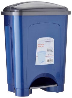 PRINCEWARE PRINCEWARE Plastic Pedal Step-On Dustbin, 25 litres (Assorted) L4446  - Image 1