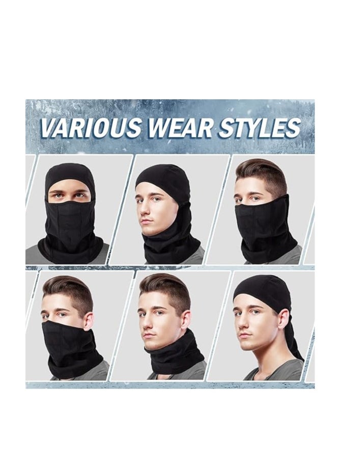 SYOSI - Balaclava Ski Mask, Balaclava for Unisex, Windproof Full Face Mask Cover, Winter Face Cover Warmer Windproof for Skiing, Outdoor Work, Riding Motorcycle Snowboarding, Multifunctional Headwear - Image 1