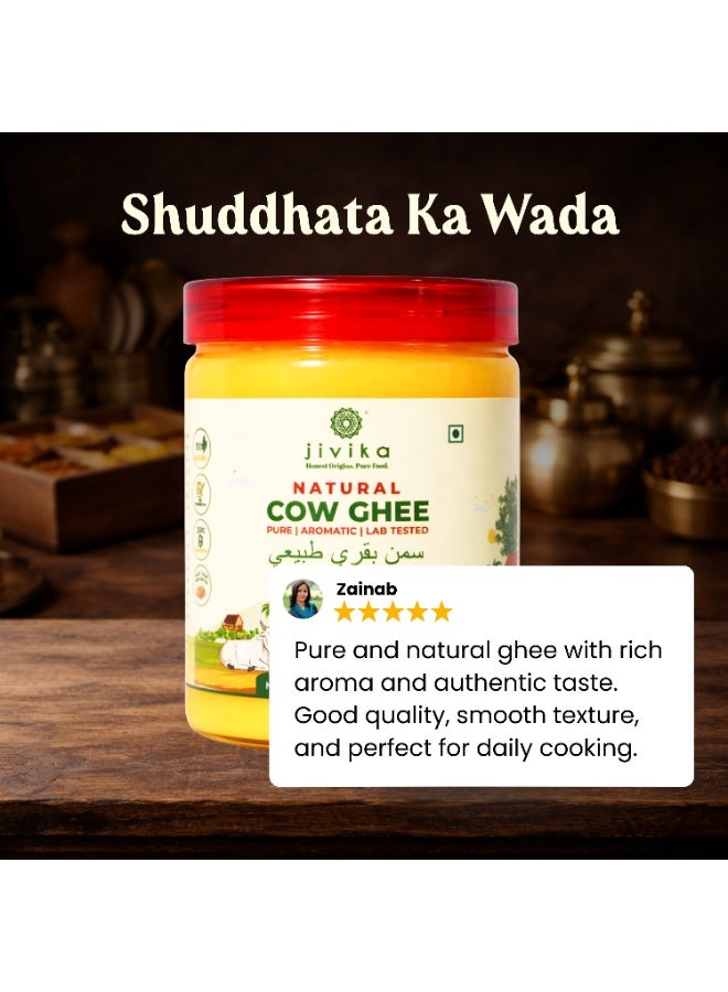 Jivika Natural Cow Ghee - 500ml - Image 5