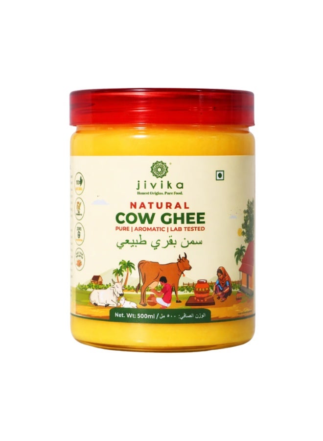 Jivika Natural Cow Ghee - 500ml - Image 1