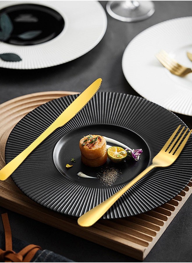 lohpbat - 24-Piece Gold Silverware Set - Image 1