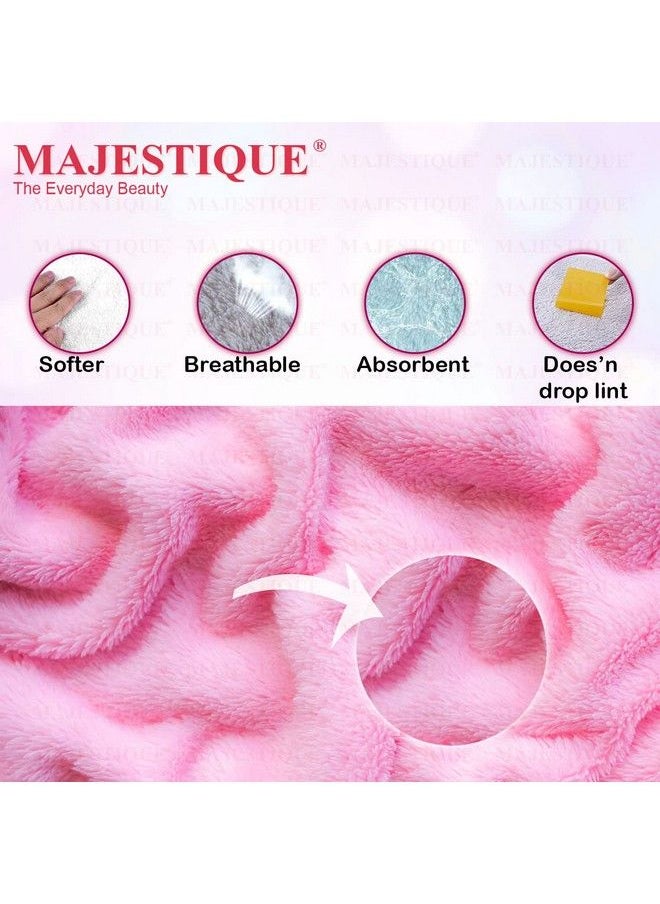 MAJESTIQUE Baby Face Towels 4 Pack Newborn Towel Kids Hankies Baby Bathing Cloth For New Born Newborn;Infant;Kids;Adults 10X10Inch Multicolored  - Image 3