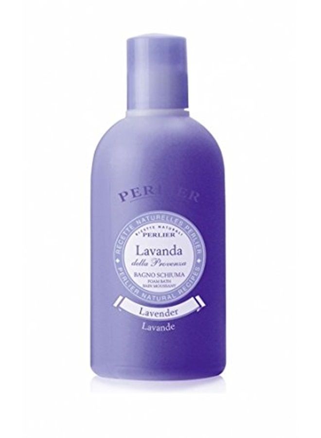 Perlier Lavender Foam Bath Natural & Calming Aromatherapy Bubble Bath for Women & Men, Rich Foaming Formula Provides Deep Moisturization, Hydration for All Skin Types, (16.9 Fl Oz.) - Image 1