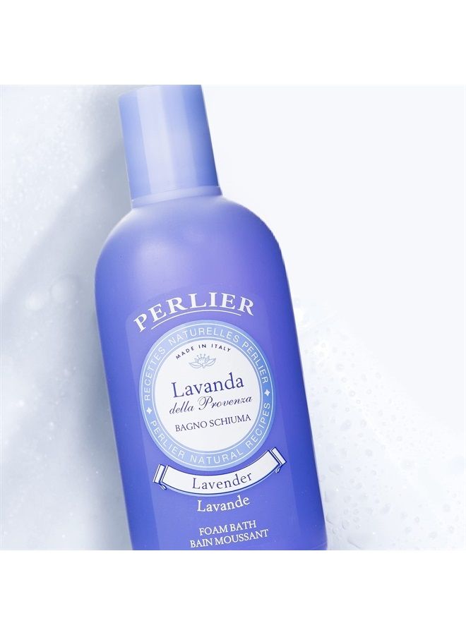 Perlier Lavender Foam Bath Natural & Calming Aromatherapy Bubble Bath for Women & Men, Rich Foaming Formula Provides Deep Moisturization, Hydration for All Skin Types, (16.9 Fl Oz.) - Image 2