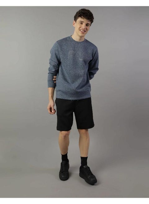 سويت شيرت برقبة دائرية بإيحاءات إيجابية