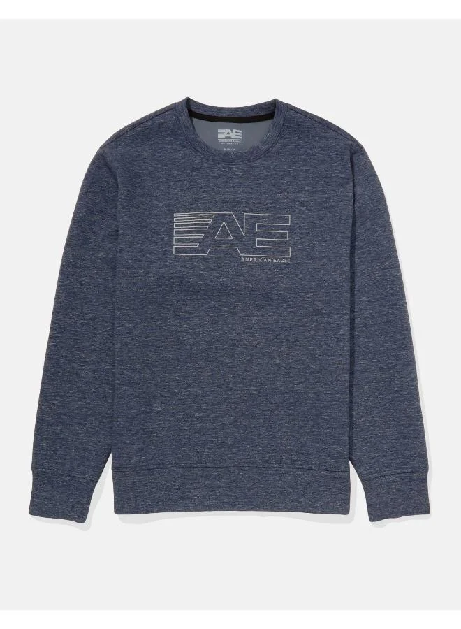 American Eagle AE 24/7 Good Vibes Crew Neck Sweatshirt