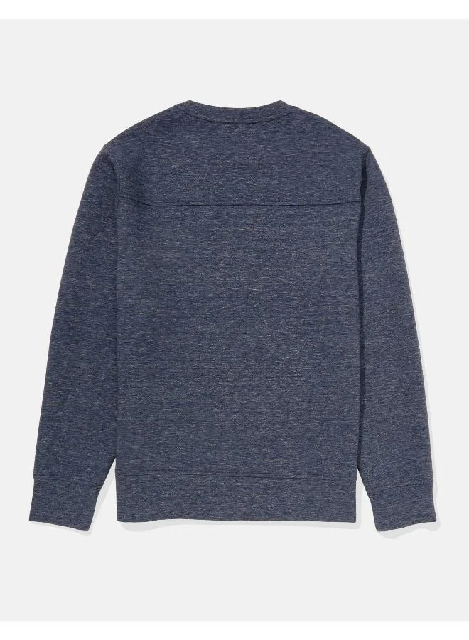 امريكان ايجل AE 24/7 Good Vibes Crew Neck Sweatshirt
