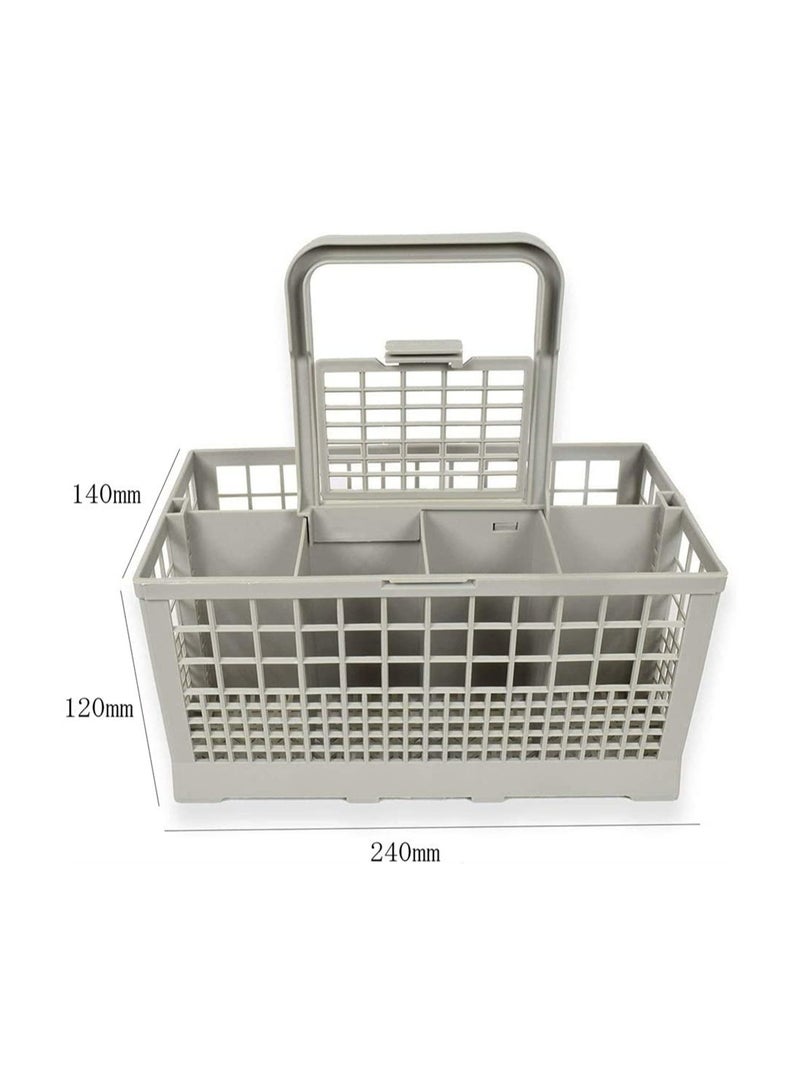SYOSI Dishwasher Basket, Universal Dishwasher Basket Dinnerware Replacement Rack Accessory Cutlery Holder Fits for Most Dishwasher - Image 3
