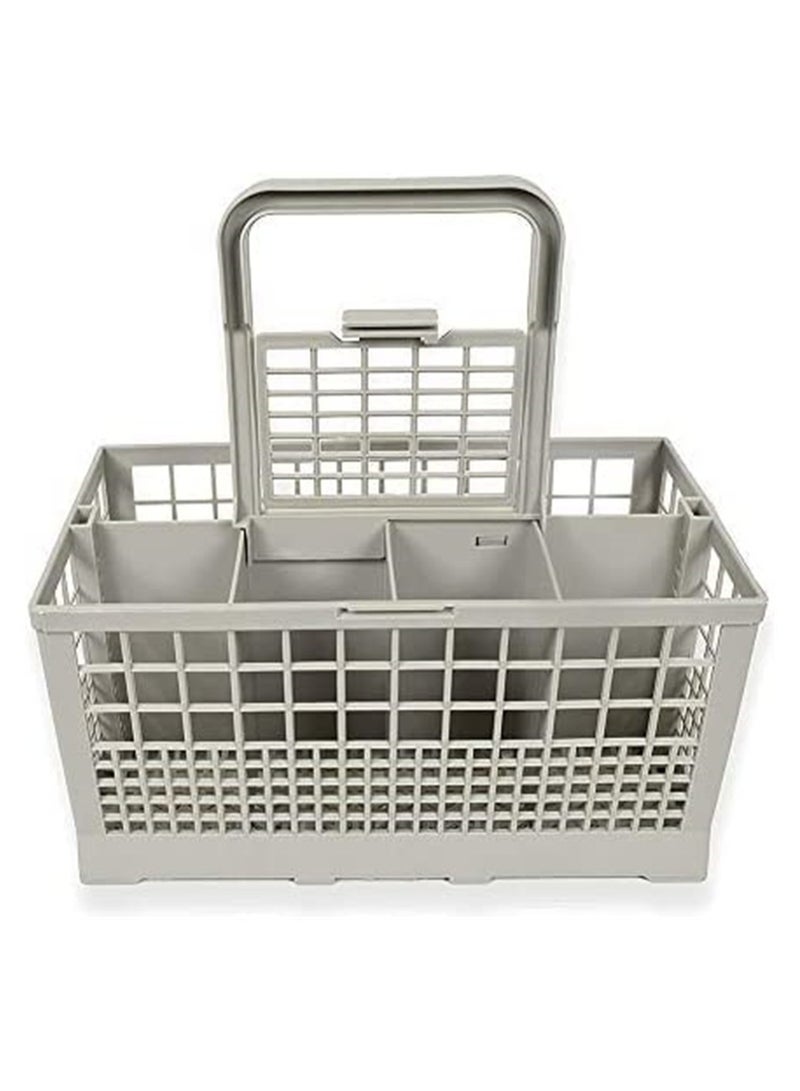 SYOSI Dishwasher Basket, Universal Dishwasher Basket Dinnerware Replacement Rack Accessory Cutlery Holder Fits for Most Dishwasher - Image 2