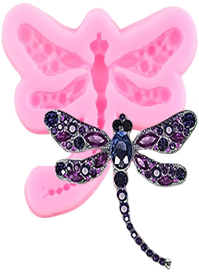 YIHUOMOLDS Dragonfly Silicone Fondant Molds For Cake Decorating Cupcake Topper Chocolate Gum Paste Polymer Clay - Image 1