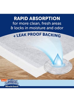 Hartz New! Hartz Home Protection Miracle Guard Dog Pads, Regular Size 25 Count, 3X Absorbency & 3X Longer use, Won't Leak and Odor Eliminating  - Image 3