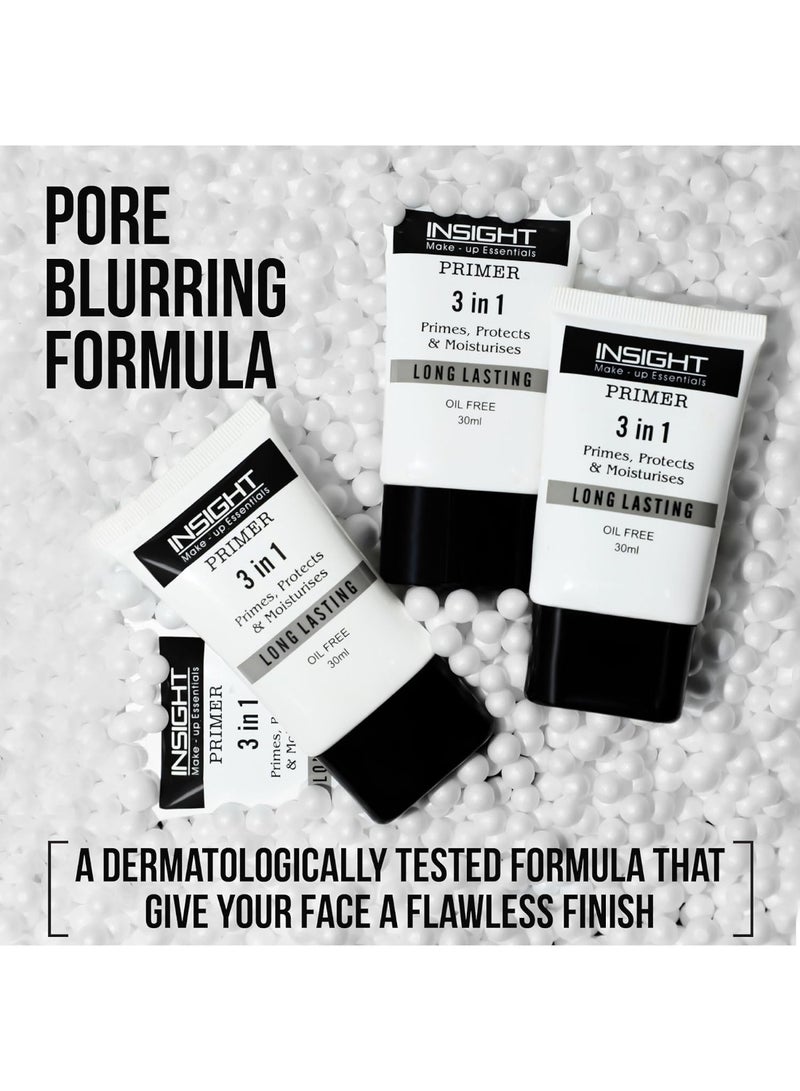 إنسايت برايمر إنسايت ٣ في ١ | لمسة نهائية غير لامعة | يُمهّد ويحمي ويرطب | خالٍ من الزيوت مع إخفاء المسام | تركيبة تدوم طويلًا | لجميع أنواع البشرة | ٣٠ مل - Image 2