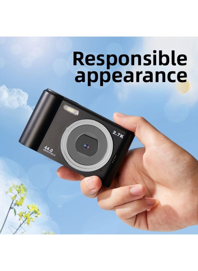 Generic Retro Digital Old-fashioned HD Inch Small Camera Mini Camera Student SLR Ccd Multi-function Camera-Body Color:32G Memory Card  - Image 4