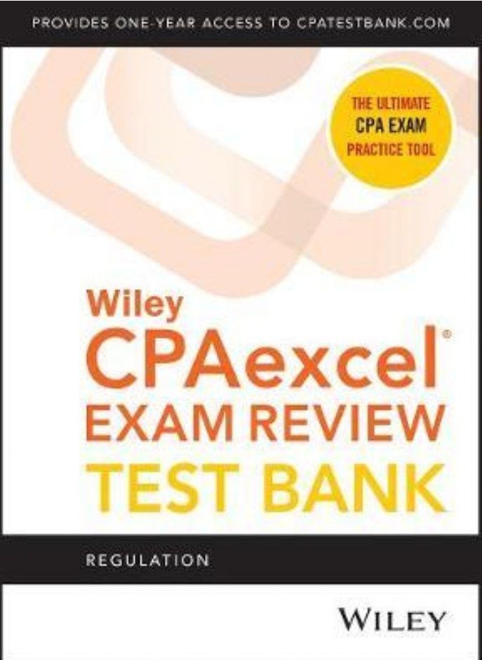 null - Wiley CPAexcel Exam Review 2021 Test Bank: Regulation (1-year access) - Image 1