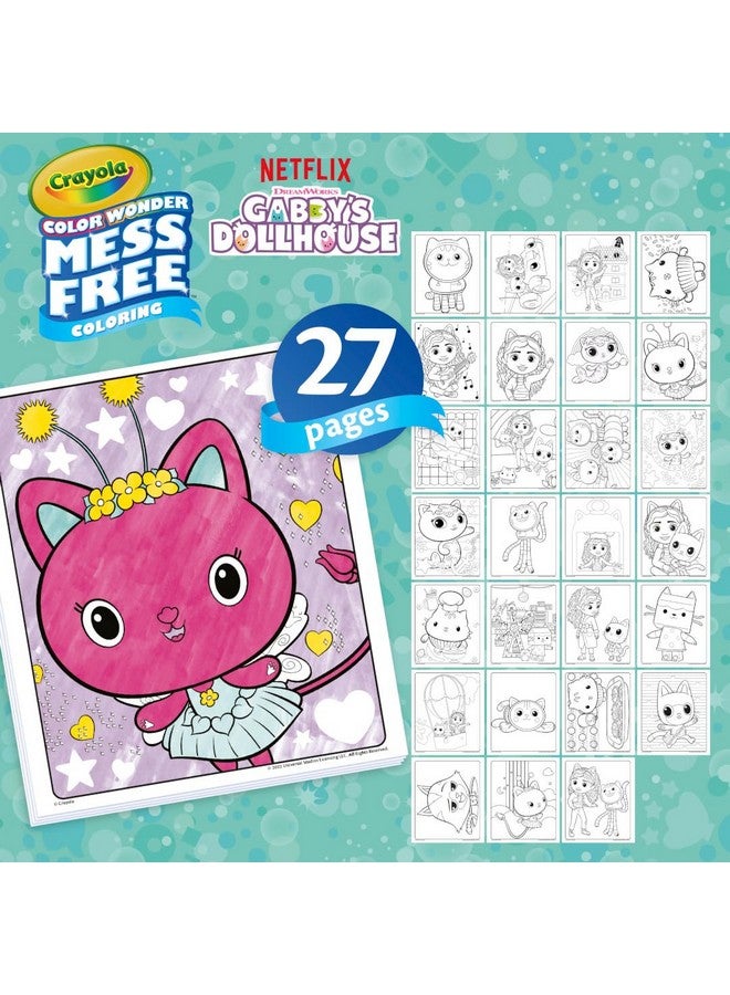 كرايولا مجموعة أنشطة بيت الدمية جابي كولور وندر من كرايولا، مجموعة تلوين خالية من الفوضى للأطفال الصغار، ألعاب وهدايا للعطلات للبنات والأولاد، من عمر 3 سنوات فما فوق - Image 3