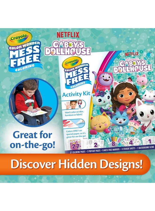كرايولا مجموعة أنشطة بيت الدمية جابي كولور وندر من كرايولا، مجموعة تلوين خالية من الفوضى للأطفال الصغار، ألعاب وهدايا للعطلات للبنات والأولاد، من عمر 3 سنوات فما فوق - Image 5