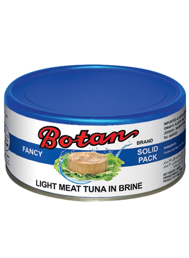 بوتان لحم تونة خفيف تونة في محلول ملحي 185جم - Image 1