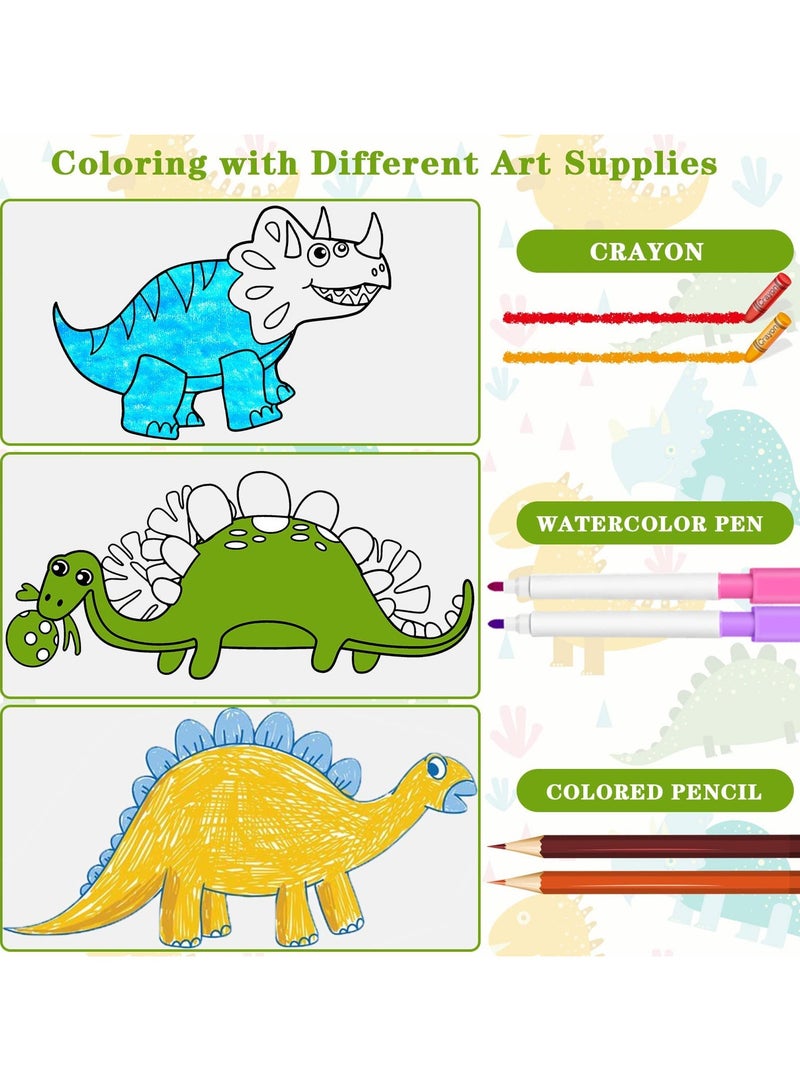 Mr. Penda Children's Drawing Roll, Coloring Paper Roll for Kids, Kids Craft Painting Color Filling Paper, DIY Painting Paper for Girls and Boys (Dinosaur) - Image 5