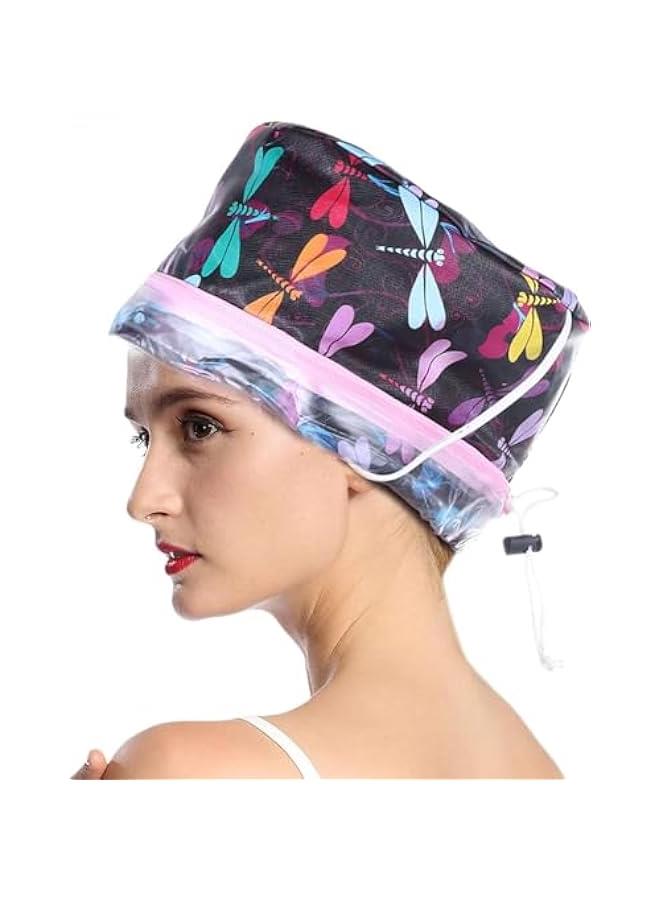 MIXDE Hair Steamer Hat,Heat Cap for Deep Conditioning,Thermal Steam Cap for Hair Treatment,Home Electric Heating Steam Hair Cap Hot Oil Hat DIY Hair Health Care ﻿ - Image 3