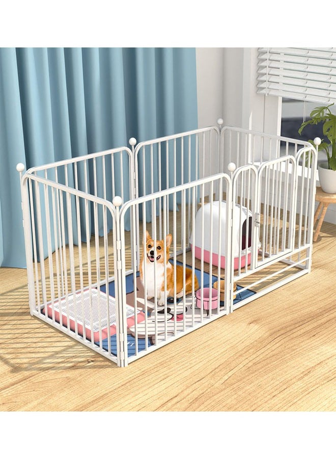 Heavy Duty Luxury Open Foldable Pet Cage with and Door 6 Piece Fence - pzsku/ZACDB8FBA9842C6A16C7BZ/45/_/1714223743/bdb80750-27f4-46bf-a3ba-5025f77c8217