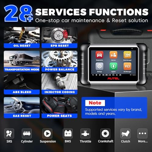 Autel OBD2 Scanner bidirectional scan Tool: MK808Z 2025 Diagnostic Tool for All Vehicles Upgraded from maxicom MK808S MX808S,All System Diagnose, Active Test,Escaner Automotriz,Work as MX900 MK900BT - Image 4