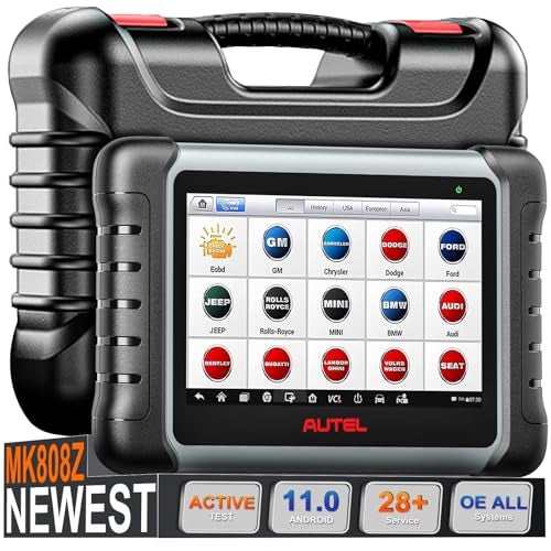Autel OBD2 Scanner bidirectional scan Tool: MK808Z 2025 Diagnostic Tool for All Vehicles Upgraded from maxicom MK808S MX808S,All System Diagnose, Active Test,Escaner Automotriz,Work as MX900 MK900BT - Image 1