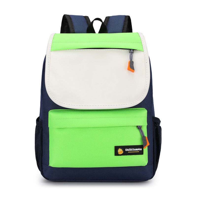 Custom Kids Backpack Primary School Bags Light green 