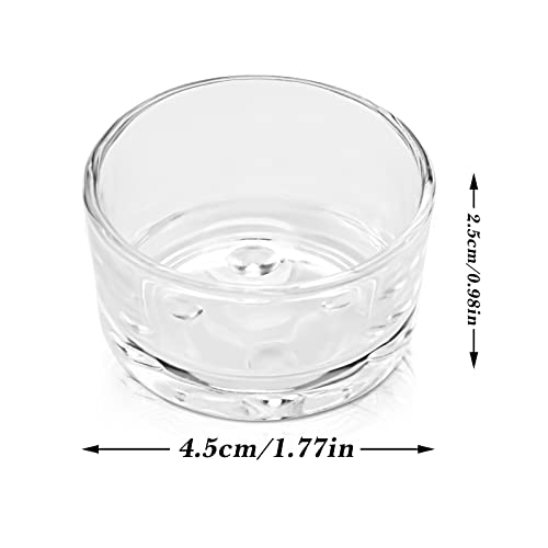 UPlama 36 Pack Clear Glass Tealight Candle Holders, 1.8 Inch Wide x 1 Inch High, for 1.5" Tealights, Bulk for Wedding Centerpieces, Party, Dinner, Home Decor - Image 2