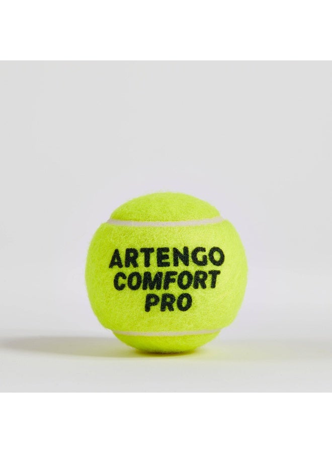 ARTENGO ARTENGO by DECATHLON, Versatile Tennis Ball Comfort Pro 3-Pack x 24 - Yellow - Image 1