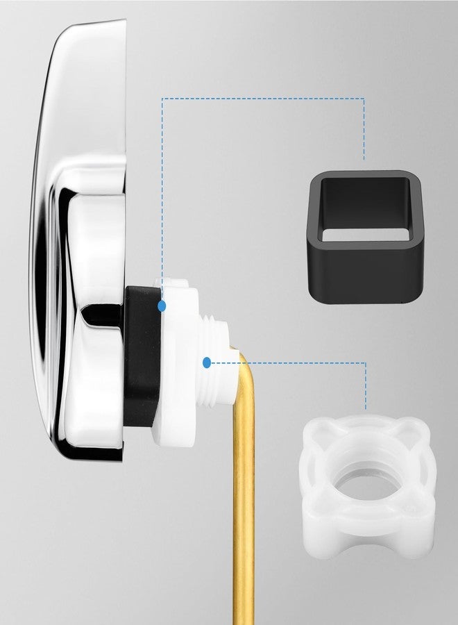 انكابل طقم استبدال مقبض المرحاض، عبوتان من مقبض تدفق المرحاض العالمي للتركيب الأمامي، متوافق مع خزانات المراحيض القياسية الأمريكية، وكوهلر، وتوتو، وجيربر، ومانسفيلد، وجلاسير باي - Image 5